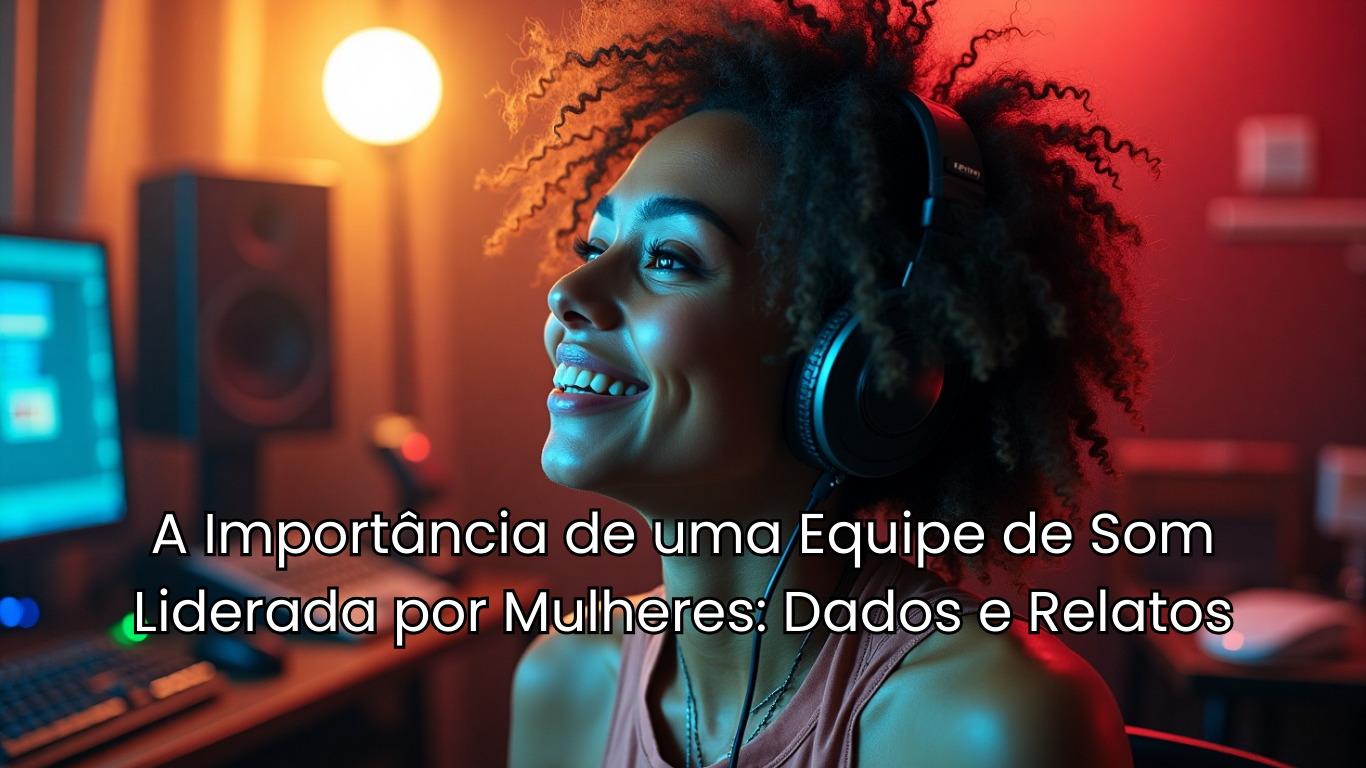 A Importância de uma Equipe de Som Liderada por Mulheres: Dados e Relatos